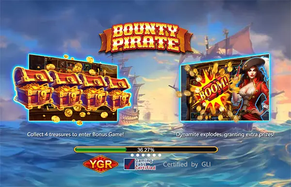BOUNTY PIRATE ค่ายYGR สล็อตYGR