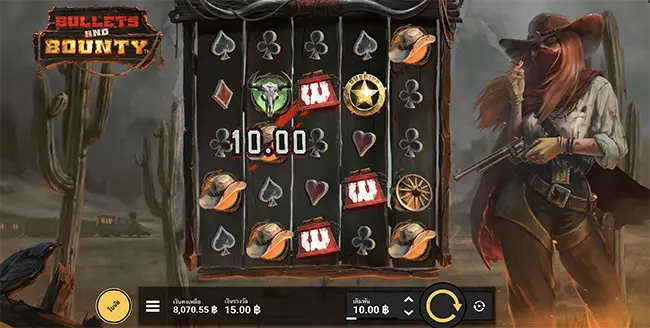 Bullets and Bounty ค่าย Hacksaw Gaming เทพ1688 Thep1688