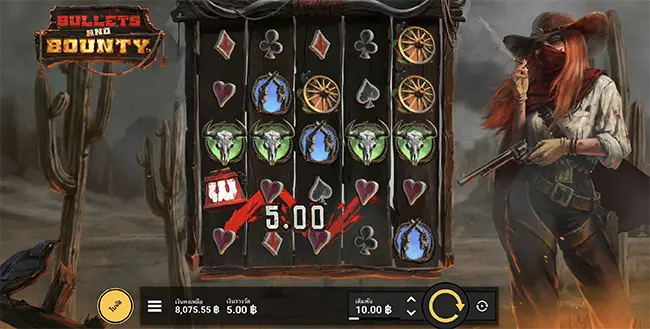 Bullets and Bounty ค่าย Hacksaw Gaming เทพ1688 Thep1688