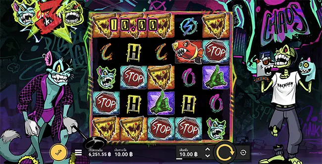 Chaos Crew 3 ค่าย Hacksaw Gaming เทพ1688 Thep1688