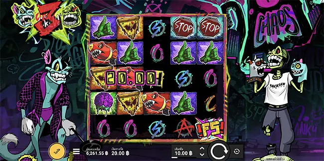 Chaos Crew 3 ค่าย Hacksaw Gaming เทพ1688 Thep1688