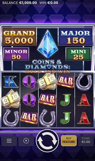 Coins & Diamonds: Hold & Win