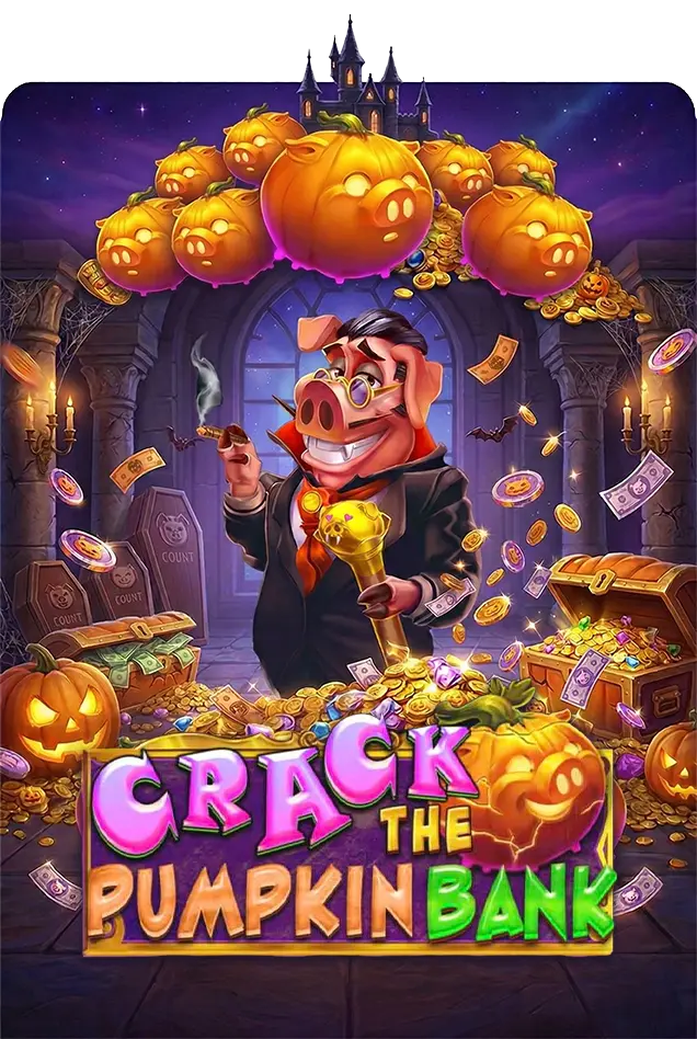 Crack the Pumpkin Bank