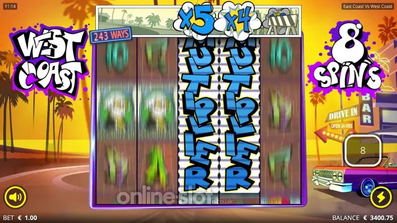 EastCoastvsWestCoast-Nolimit-City