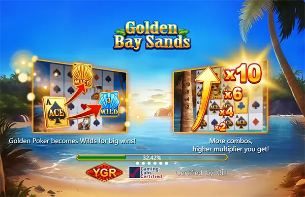 GOLDEN BAY SANDS จากYGR สล็อตYGR