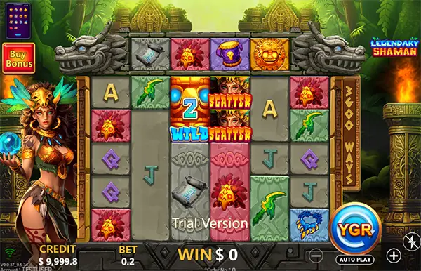 LEGENDARY SHAMAN สล็อตYGR ค่ายYGR