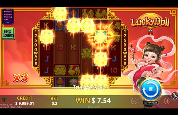 LUCKY DOLL จากYGR สล็อตYGR