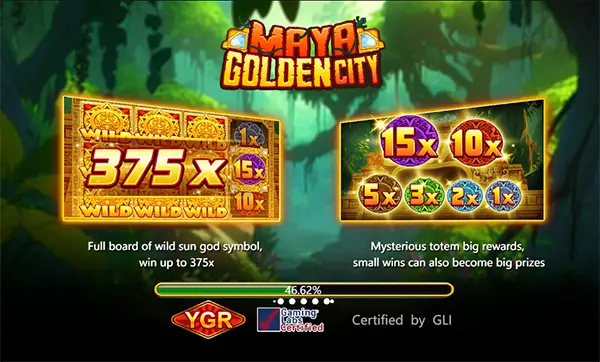 MAYA GOLDEN CITY ค่ายYGR สล็อตYGR