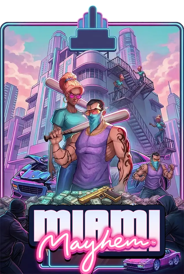 Miami Mayhem ค่าย Hacksaw Gaming เทพ1688 Thep1688