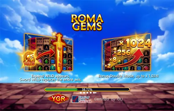 ROMA GEMS ค่ายYGR สล็อตYGR