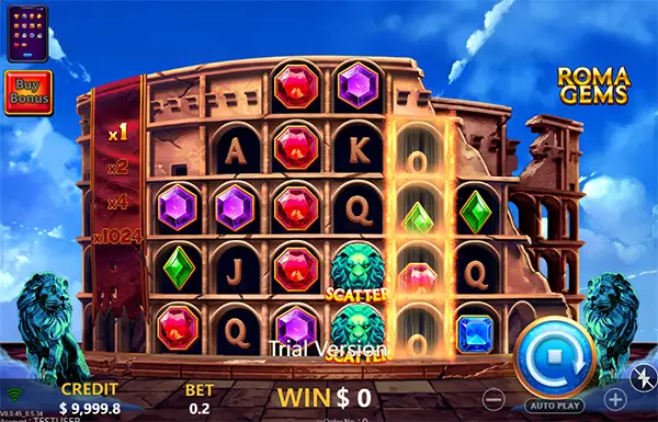 ROMA GEMS ค่ายYGR สล็อตYGR