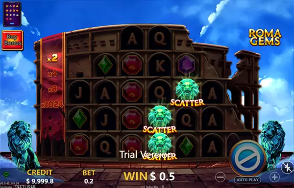 ROMA GEMS ค่ายYGR สล็อตYGR