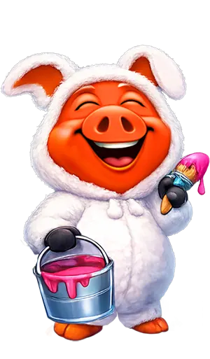 3 Bunny Pots Bonanza_Red