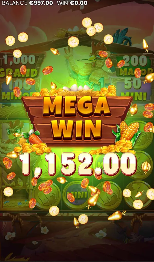 Rooster Gold Hold & Win