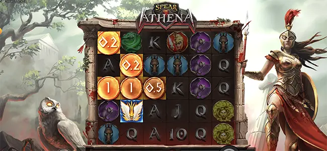 Spear of Athena ค่ายHacksaw Gaming เทพ1688 Thep1688