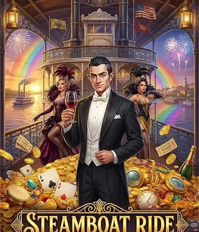 Steamboat Ride Hold And Win-JOKER GAMING-JOKER GAME-JOKER SLOT-โจ๊กเกอร์123- THEP1688