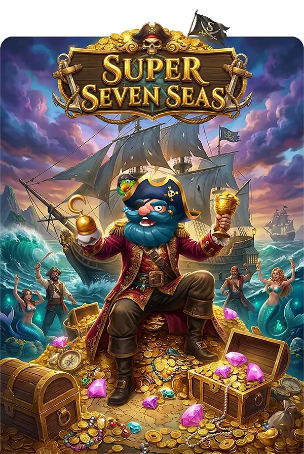 Super Seven Seas-JOKER GAMING-JOKER GAME-JOKER SLOT-โจ๊กเกอร์123- THEP1688