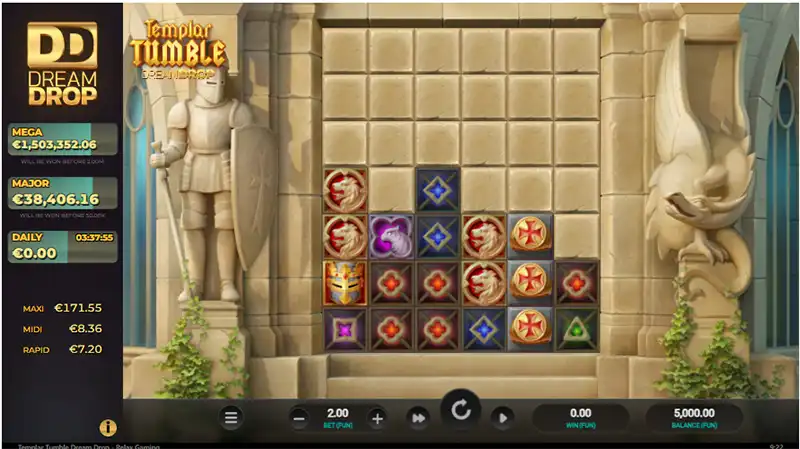 Templar Tumble Dream Drop Thep1688 เทพ1688