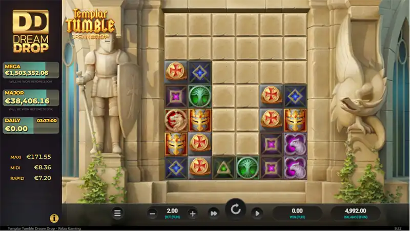 Templar Tumble Dream Drop Thep1688 เทพ1688