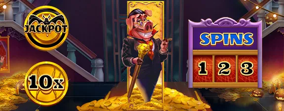 Crack the Pumpkin Bank