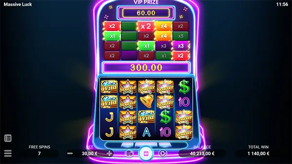 รูปแบบเกมMassive Luck