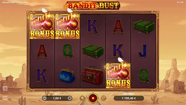 รูปแบบเกมBandit Bust Bonus Buy