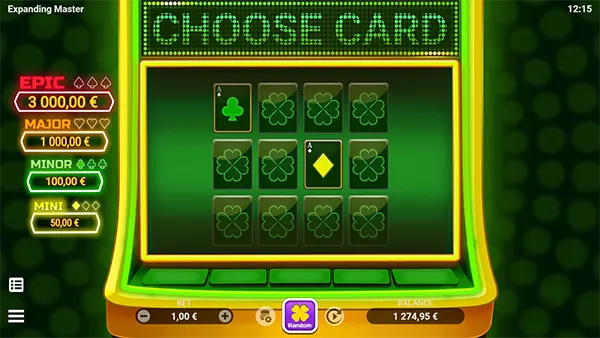 รูปแบบเกมExpanding Master