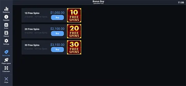 รูปแบบเกมJackmaster Fruits