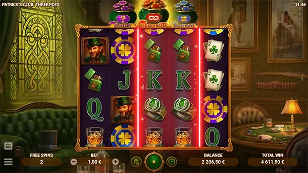 รูปแบบเกม_Patrick's Club Three Pots