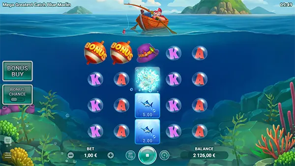 รูปแบบเกม_Mega Greatest Catch: Blue Marlin