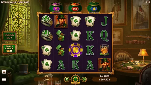 รูปแบบเกม_Patrick's Club Three Pots