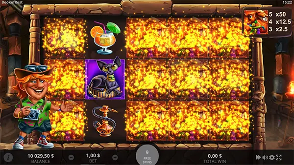 รูปแบบเกมBook of Rest