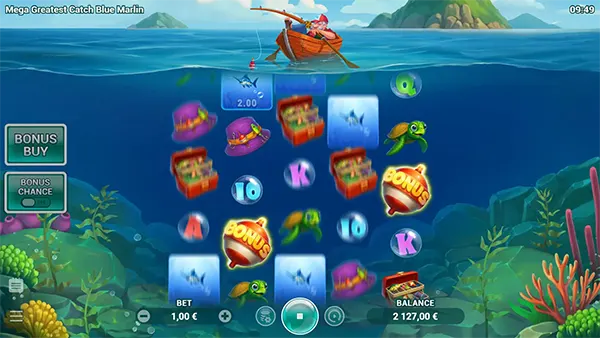 รูปแบบเกม_Mega Greatest Catch: Blue Marlin