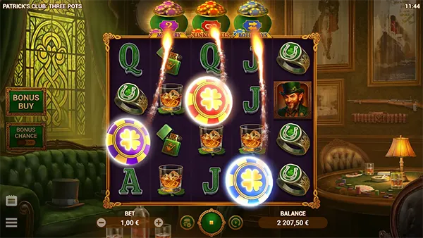 รูปแบบเกม_Patrick's Club Three Pots