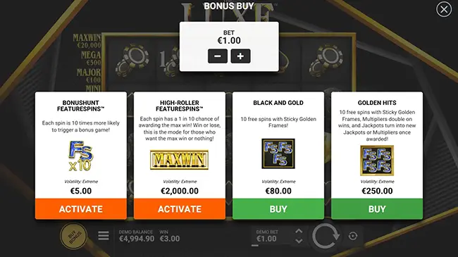 The Luxe ค่าย Hacksaw Gaming เทพ1688 Thep1688