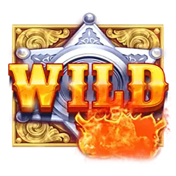 สัญลักษณ์ WILD พร้อมตัวคูน​