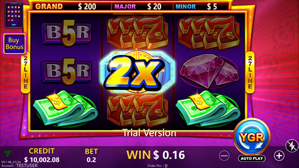 777 MORE CASH จากค่าย YGR สล็อตYGR
