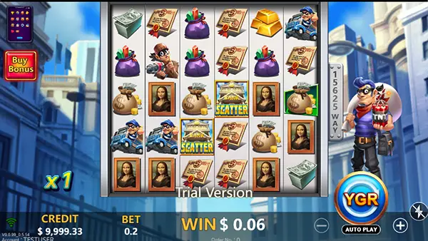 BANK ROBBERY สล็อตจากYGR สล็อตYGR