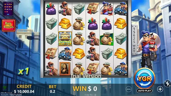 BANK ROBBERY สล็อตจากYGR สล็อตYGR