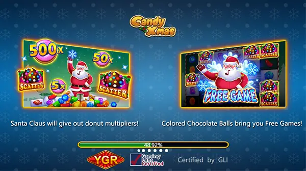 CANDY-XMAS จากYGR สล็อตYGR