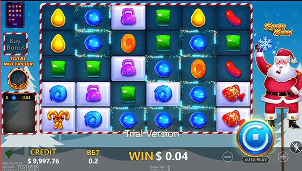 CANDY-XMAS จากYGR สล็อตYGR