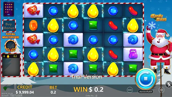 CANDY-XMAS จากYGR สล็อตYGR