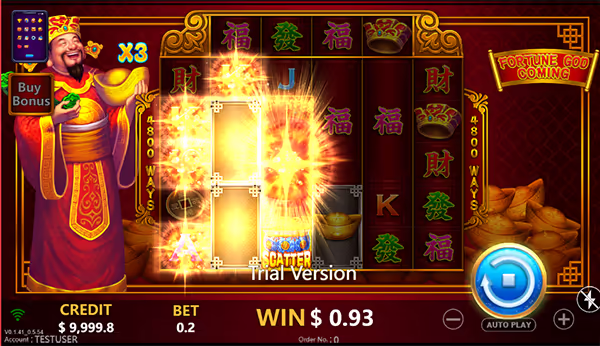 FORTUNE GOD COMING สล็อตYGR สล็อตค่ายYGR