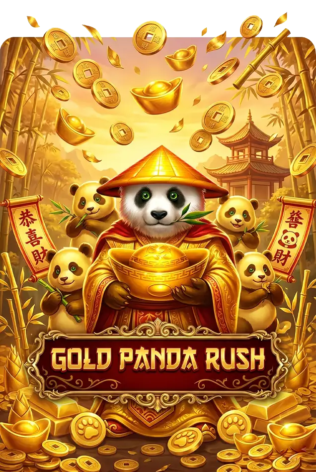 GOLD PANDA RUSH จาก YGR สล็อตYGR