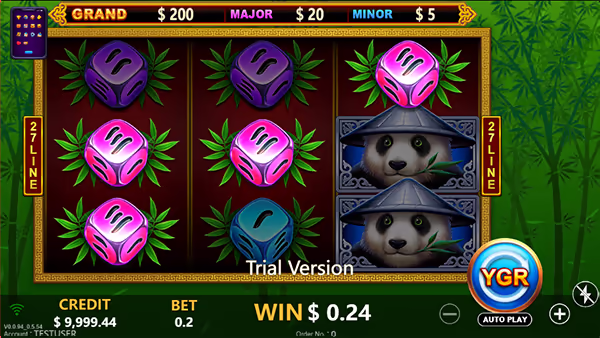 GOLD PANDA RUSH จาก YGR สล็อตYGR