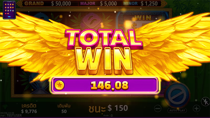 Gold Panda Rush จาก YGR สล็อตYGR