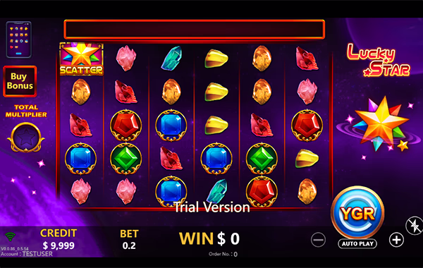 LUCKY STAR จากYGR สล็อตYGR