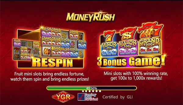 MONEY RUSH จากYGR สล็อตYGR