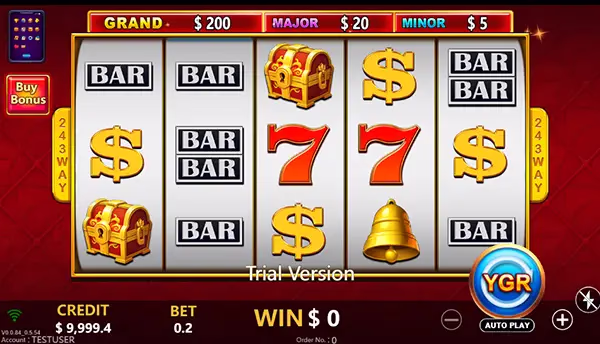 MONEY RUSH จากYGR สล็อตYGR