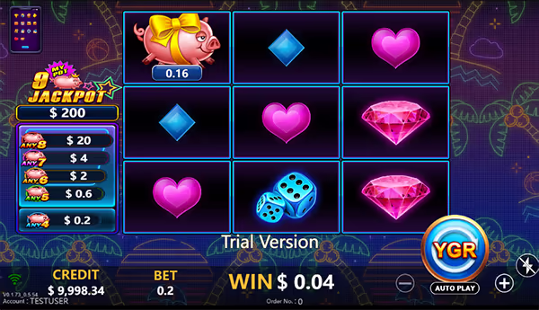 PIGGY BOOM สล็อตYGR สล็อตค่ายYGR